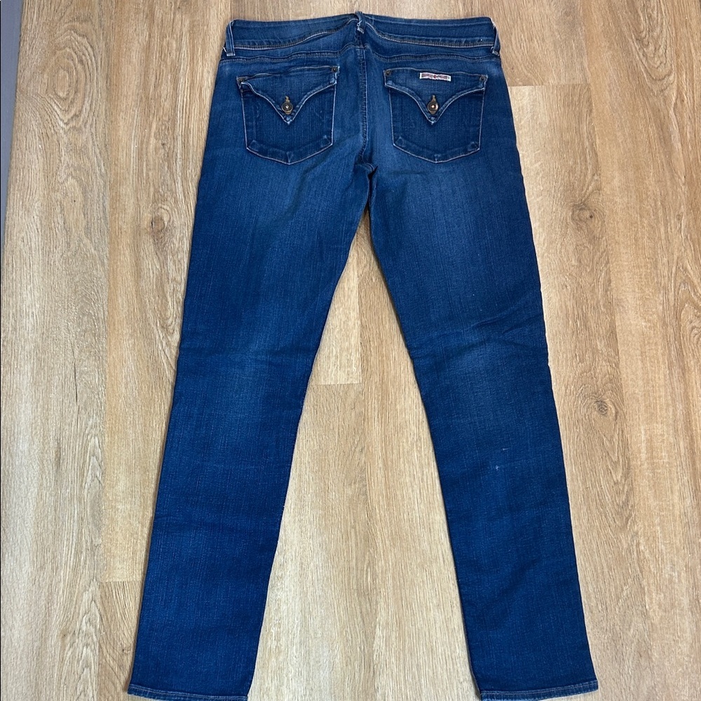 Hudson Jeans Dark Blue Skinny Jeans for Women Size 10 - Picture 7 of 10